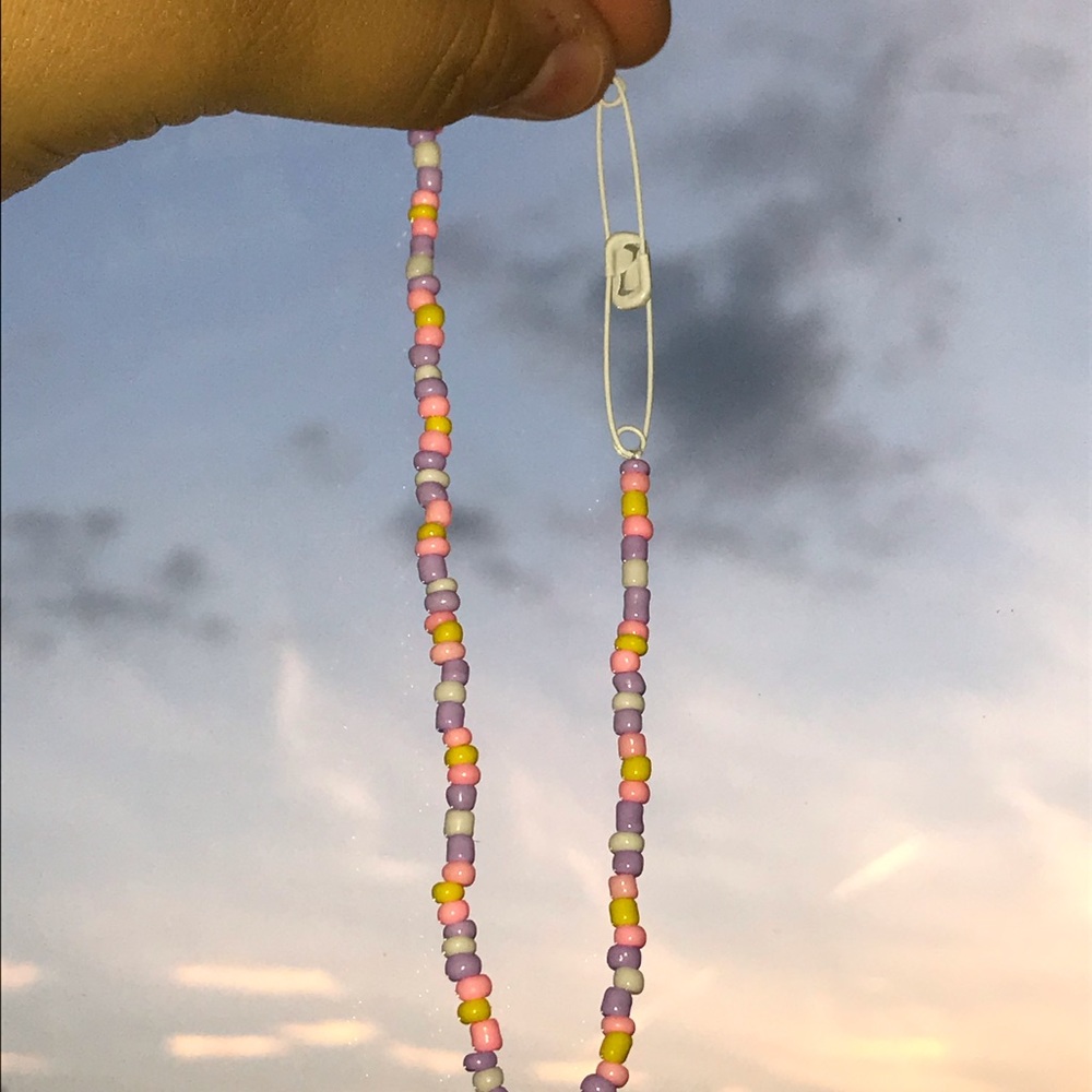 Glass Seed Bead Anklet